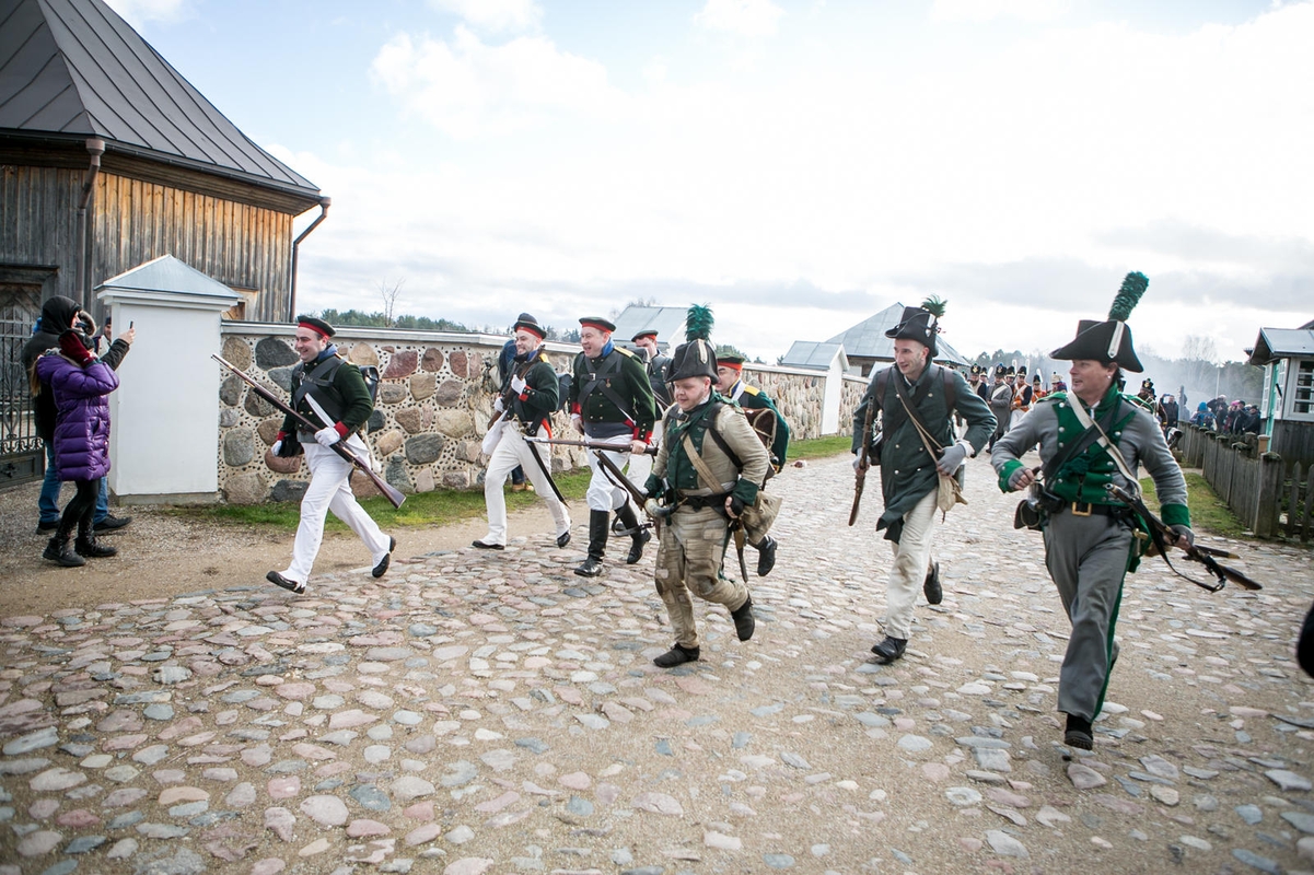 Napoleono armijos mūšio inscenizacija