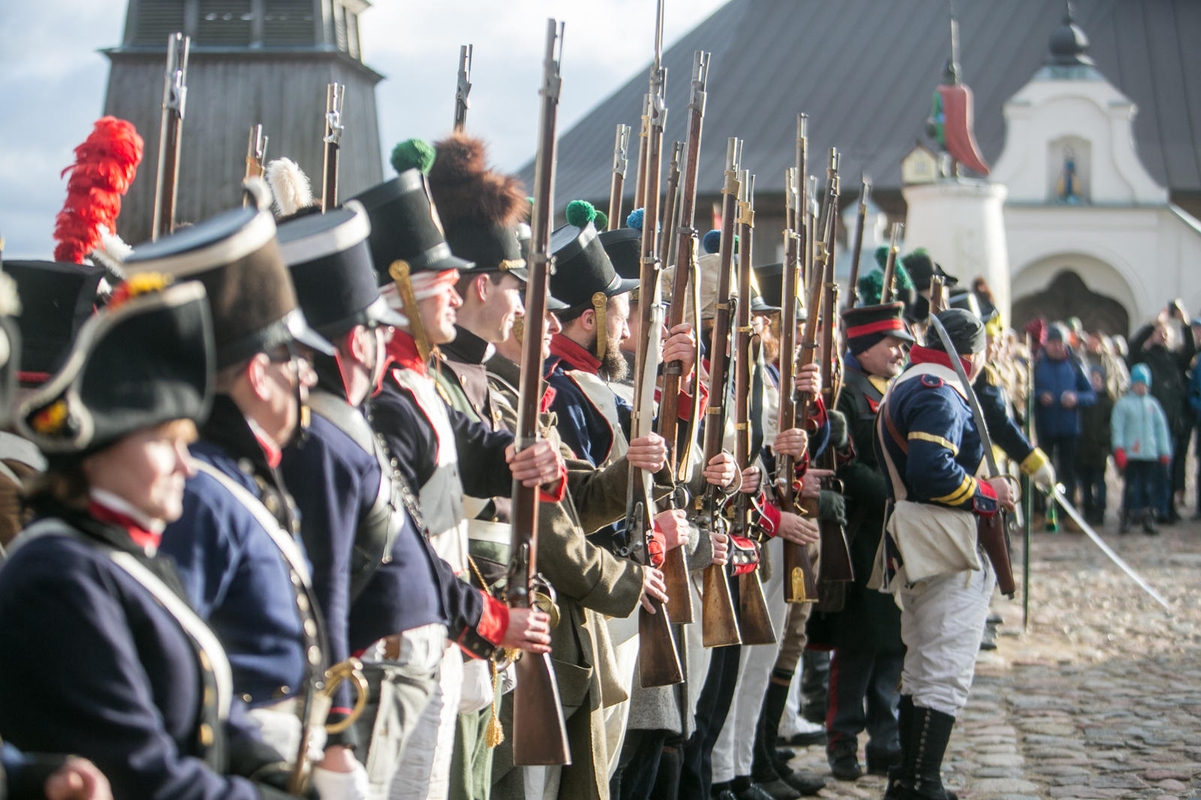 Napoleono armijos mūšio inscenizacija