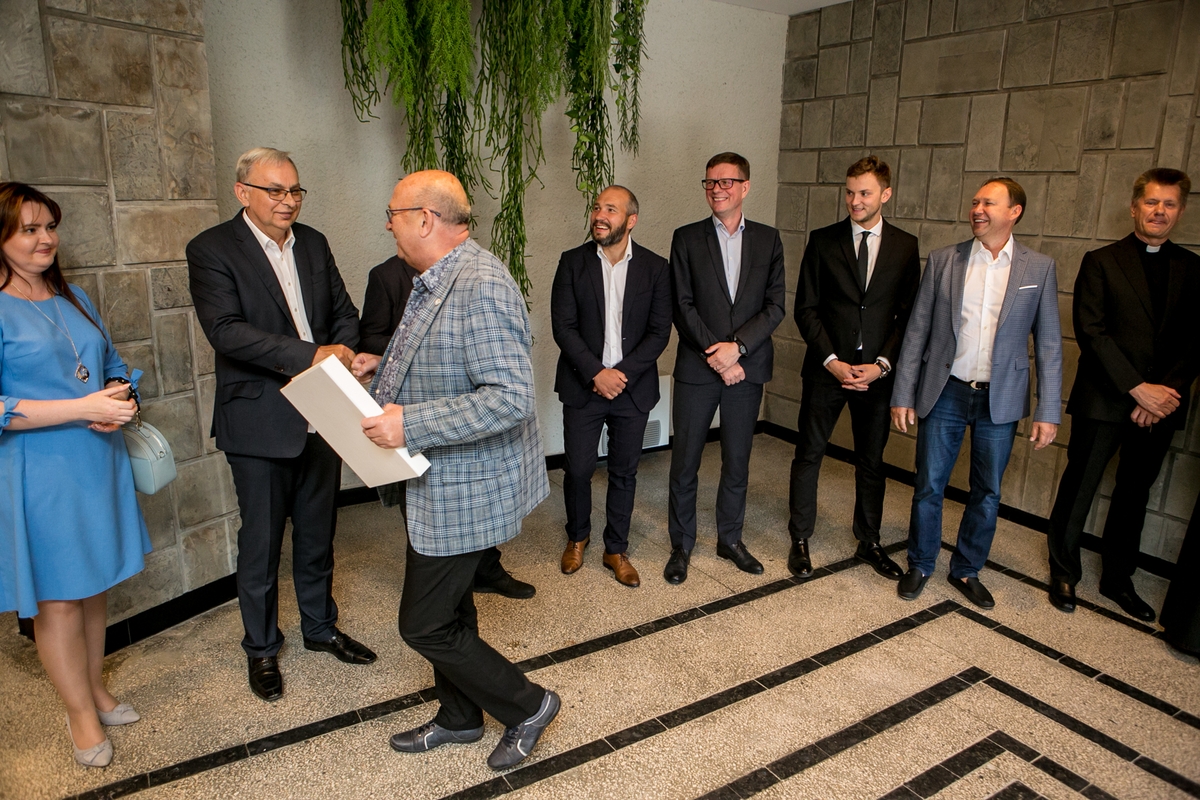 Laidojimo rūmų „Tylos namai“ atidarymas