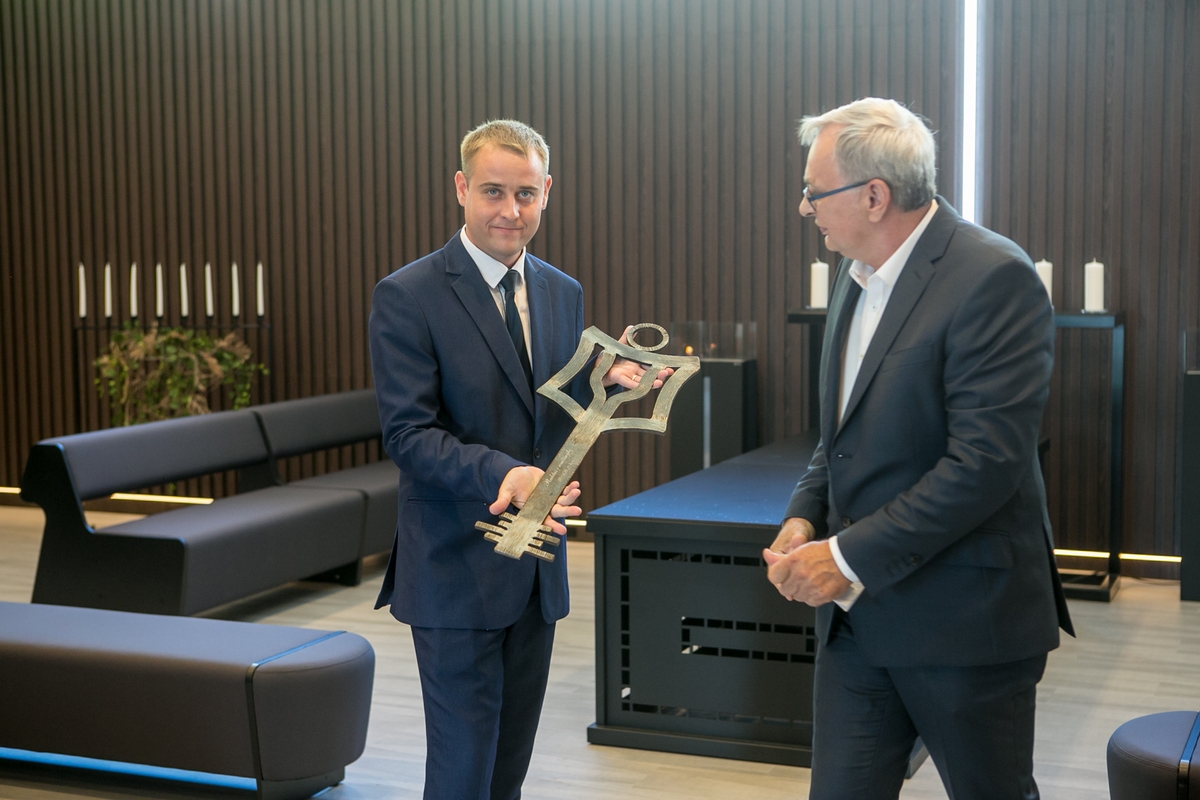 Laidojimo rūmų „Tylos namai“ atidarymas