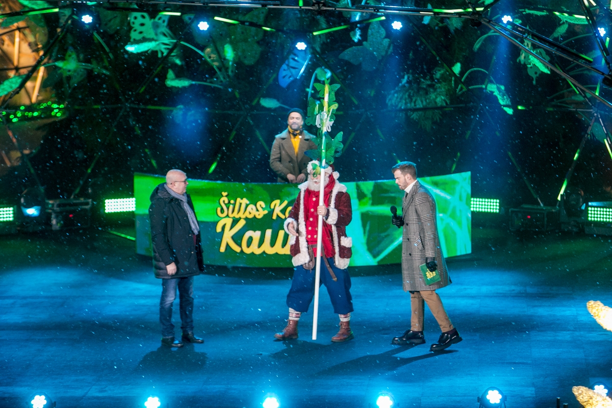 2021 m. Kauno Kalėdų eglės įžiebimo šventė