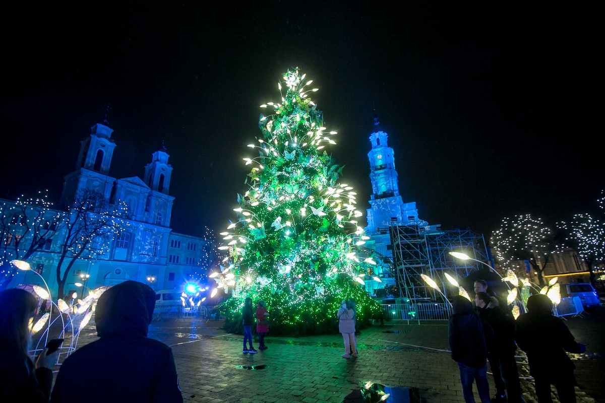 2021 m. Kauno Kalėdų eglės įžiebimo šventė