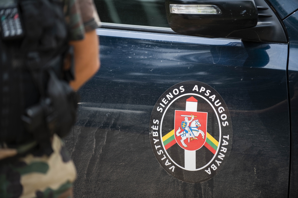 Pasienyje su Baltarusija apgręžti penki neteisėti migrantai
