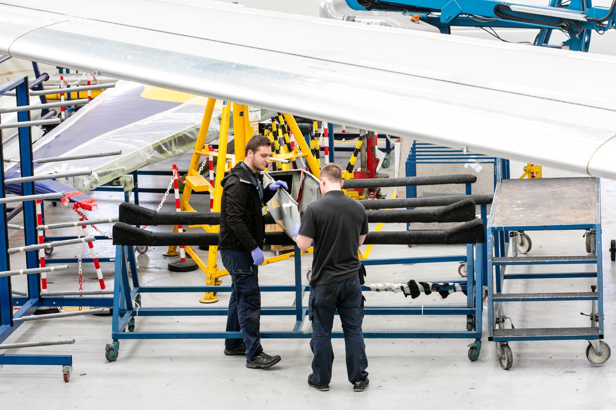 „Ryanair“ orlaivių priežiūros angarų projekto pristatymas