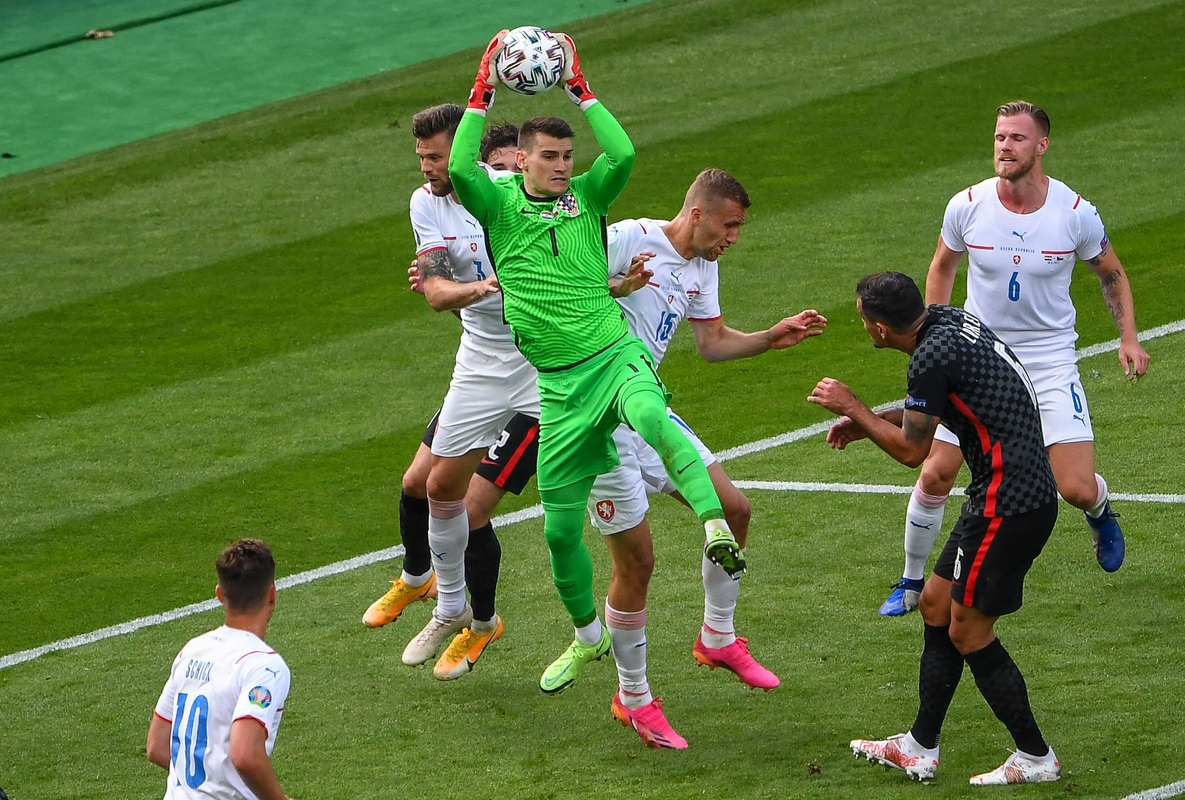 Europos futbolo čempionatas: Kroatija–Čekija 1:1