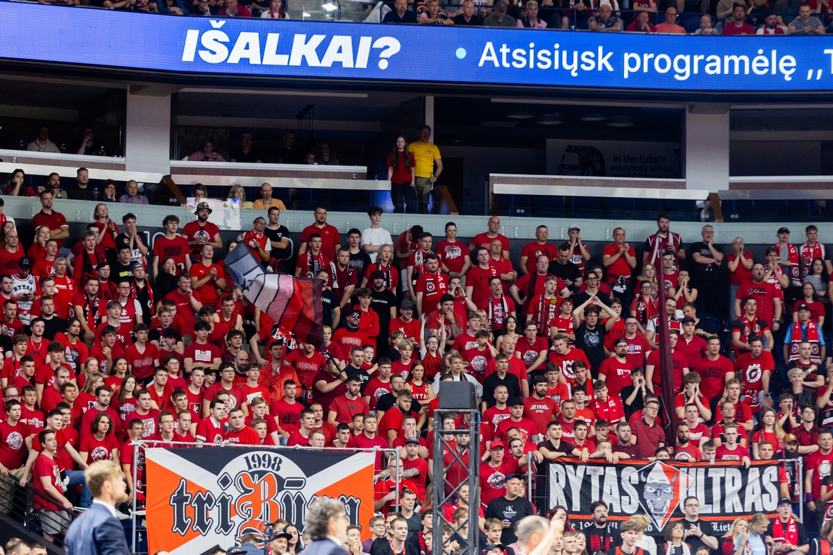 LKL finalas: Vilniaus „Rytas“  – Kauno „Žalgiris“ 104:94