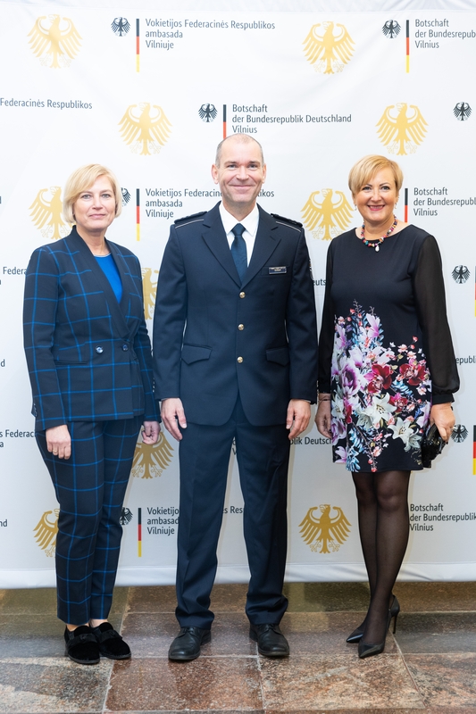 Vokietijos ambasada Lietuvoje paminėjo 34-ąją Vokietijos Vienybės dieną