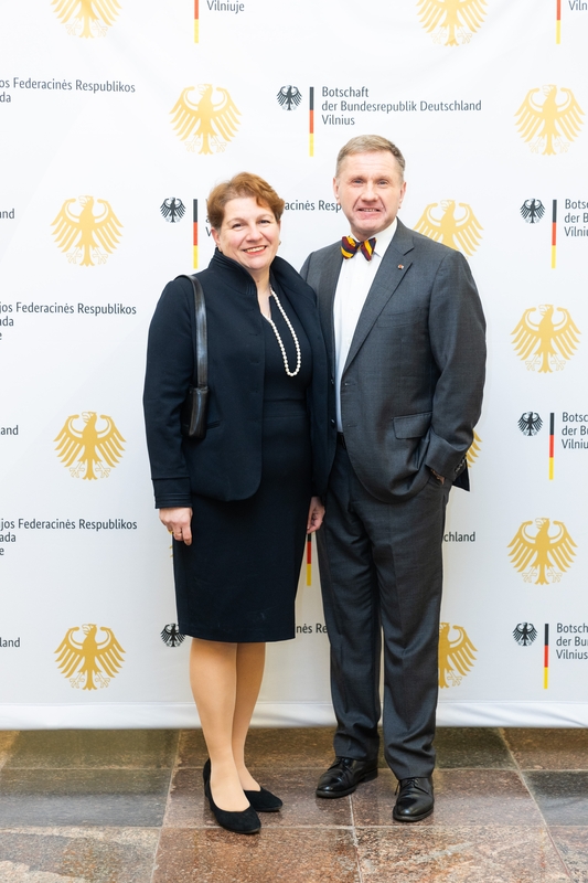 Vokietijos ambasada Lietuvoje paminėjo 34-ąją Vokietijos Vienybės dieną