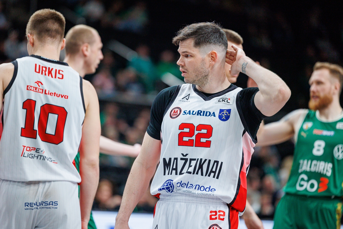 „Betsafe-LKL“: Kauno „Žalgiris“ – Mažeikių „M Basket-Delamode“ 109:63