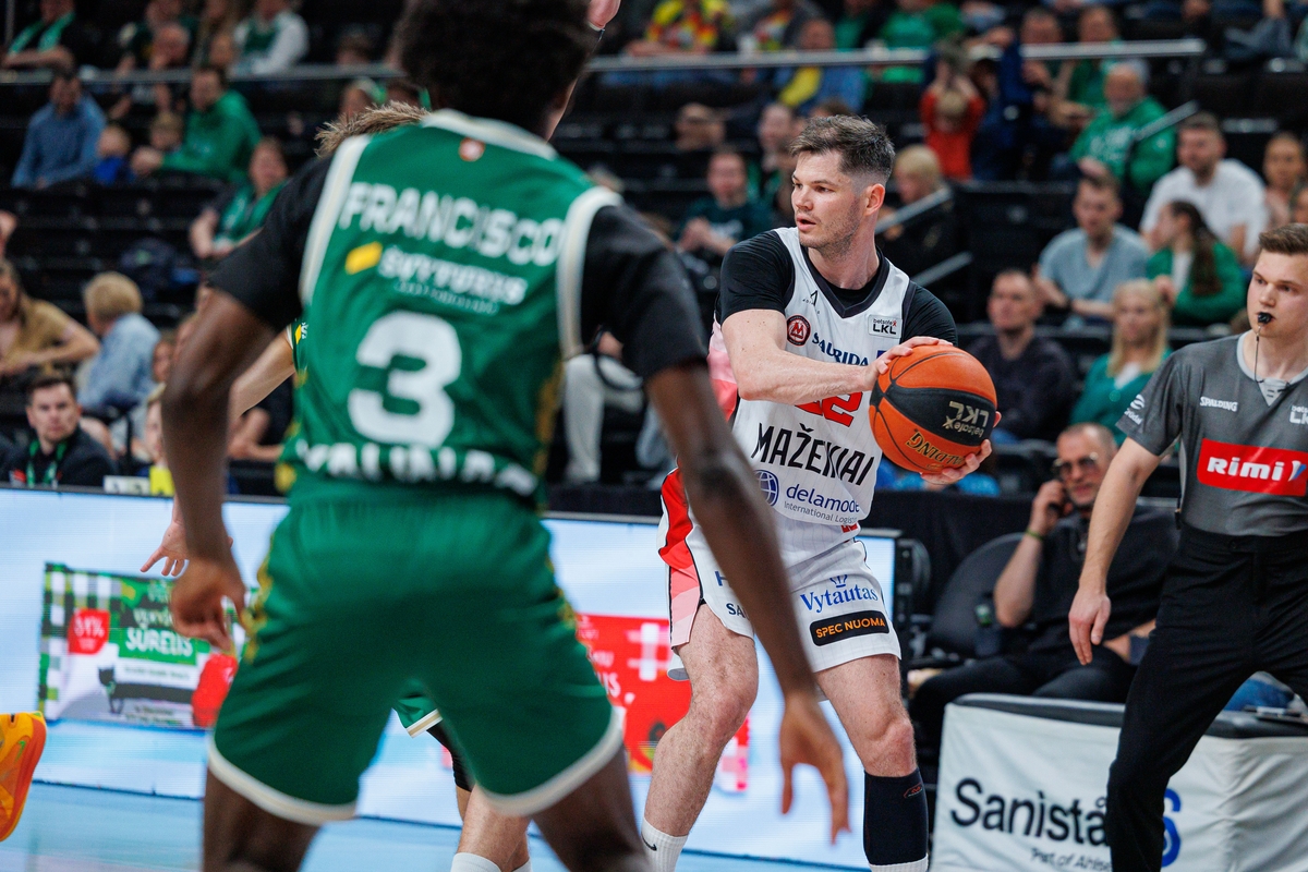 „Betsafe-LKL“: Kauno „Žalgiris“ – Mažeikių „M Basket-Delamode“ 109:63