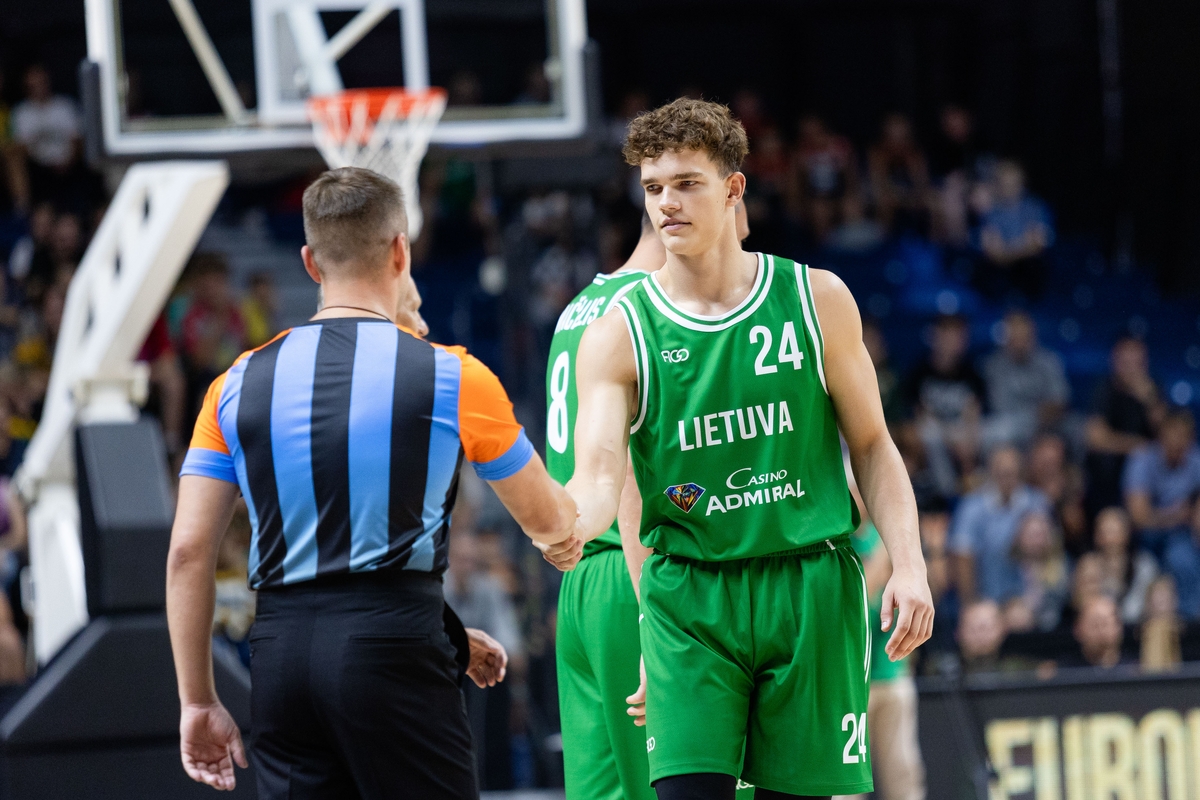 Krepšinio rungtynės: 2003 m. Lietuvos rinktinė – Lietuvos U20 rinktinė