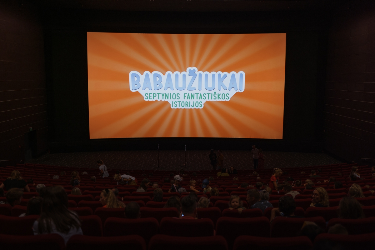 T. Vidmanto animacinio filmo premjera