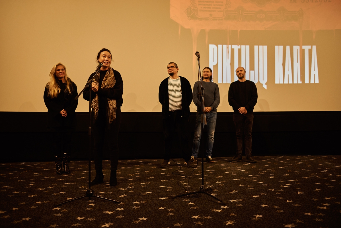Filmo „Piktųjų karta“ peržiūra