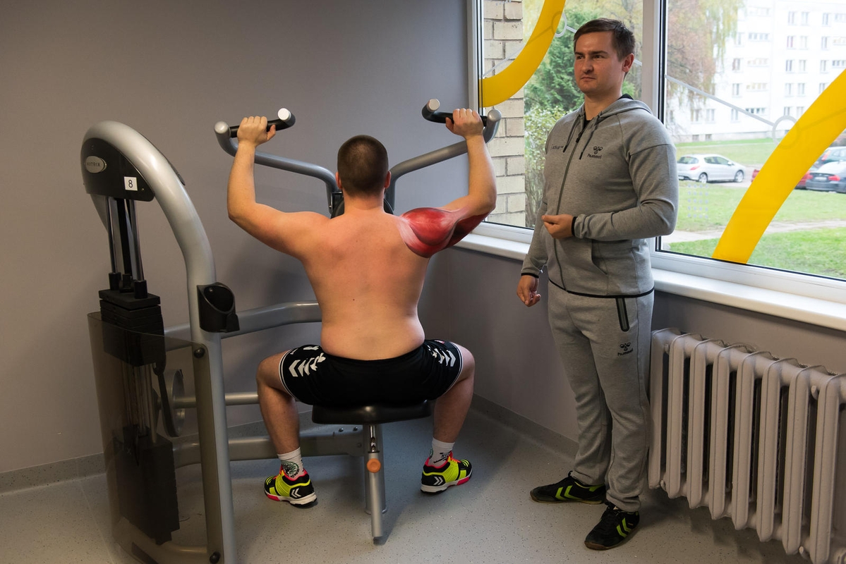 KTU studentams atvėrė naują sporto klubą 