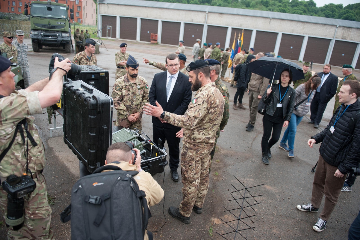 NATO ryšių pratybos Kaune