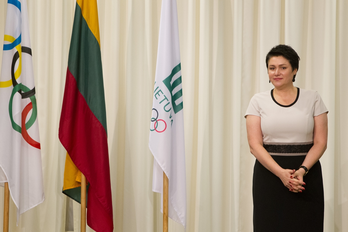 Olimpiečių pagerbimas