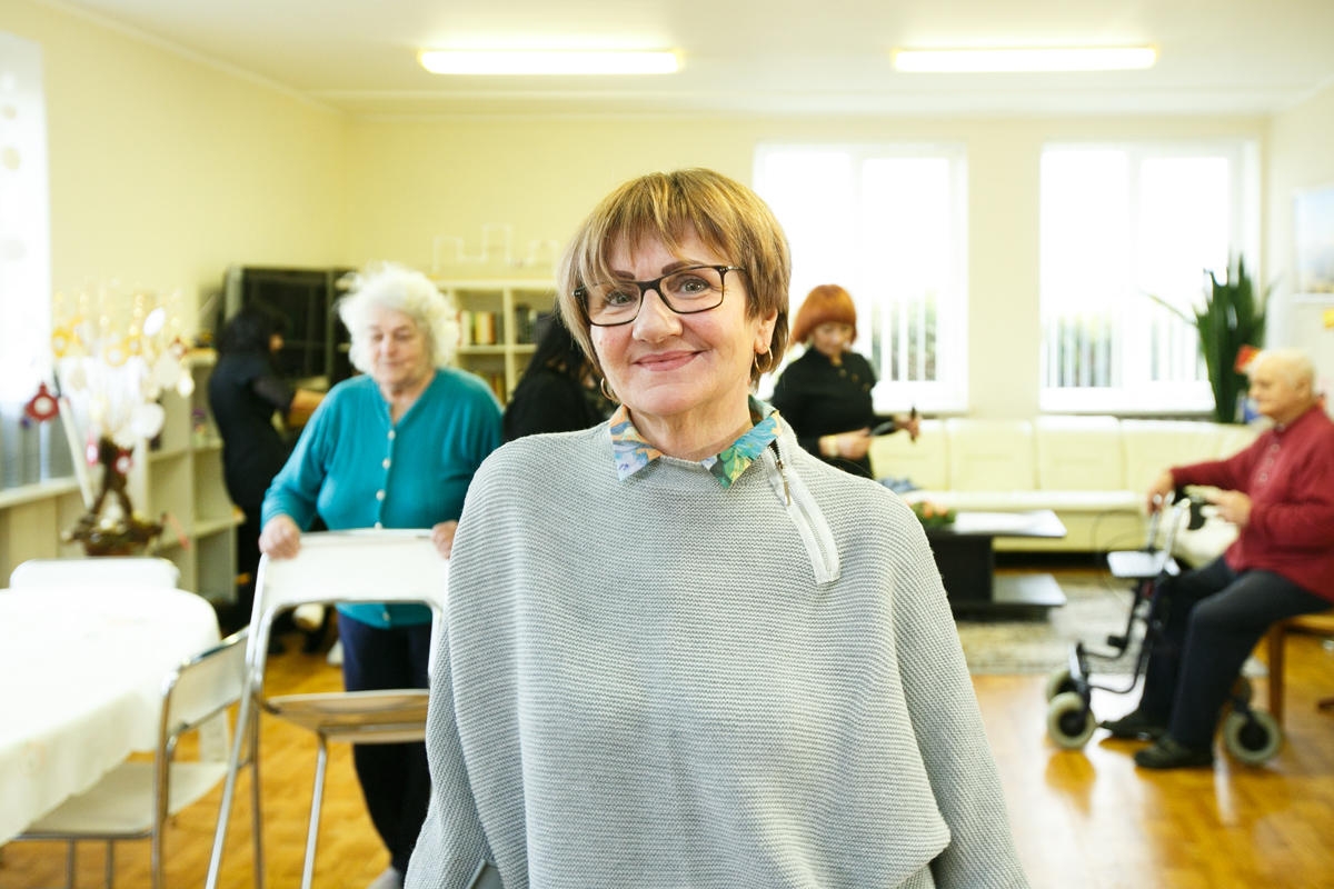 Grožio procedūros Muniškių globos namuose