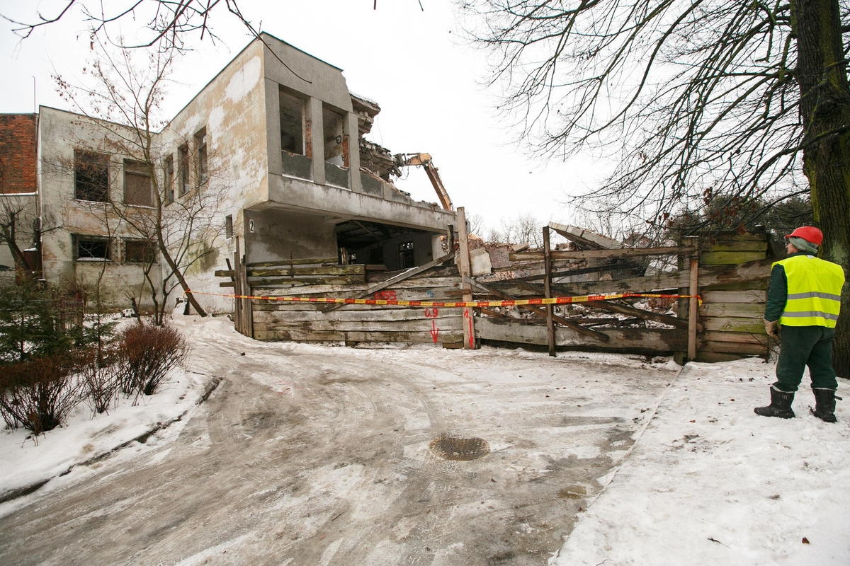 "Kauko" restorano griuvėsiai