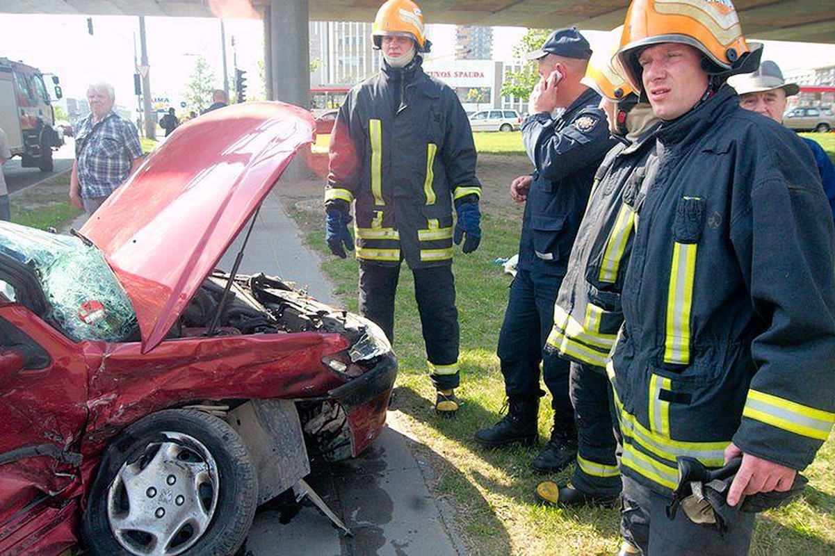 Sankryžoje prie Spaudos rūmų – vėl avarija