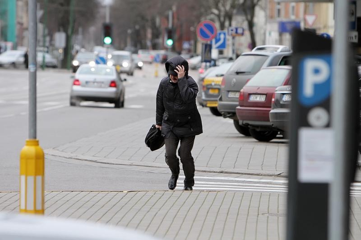 Ciklonas Ullis pajūryje tik kėlė bangas 