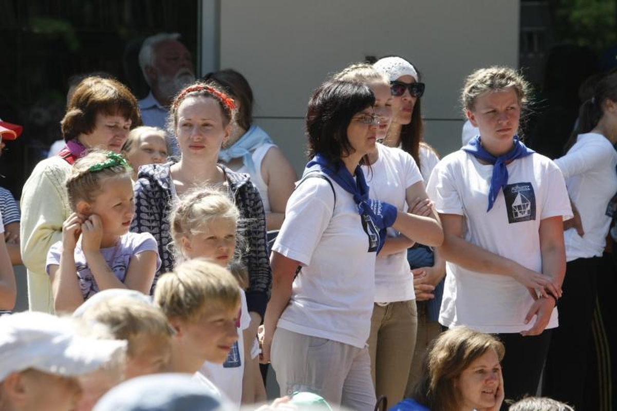 „Vėlungio“ stovykla  baigėsi dainomis   