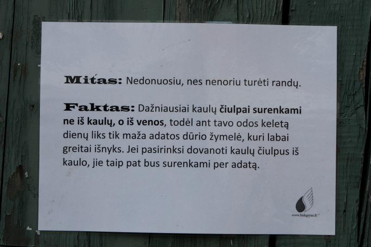 Uostamiestyje – donorystė skatinta muzikos garsais