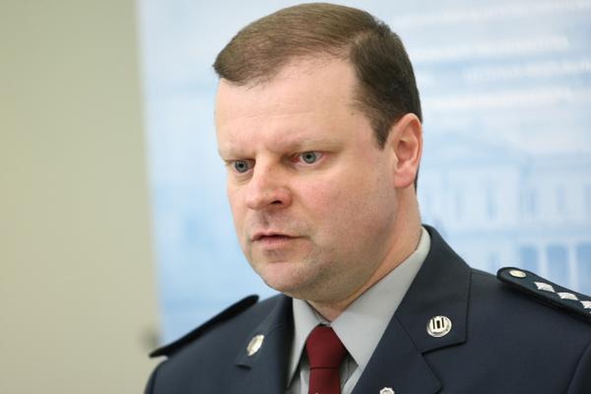 S.Skvernelis skiriamas naujuoju policijos vadovu (papildyta 14 val.)