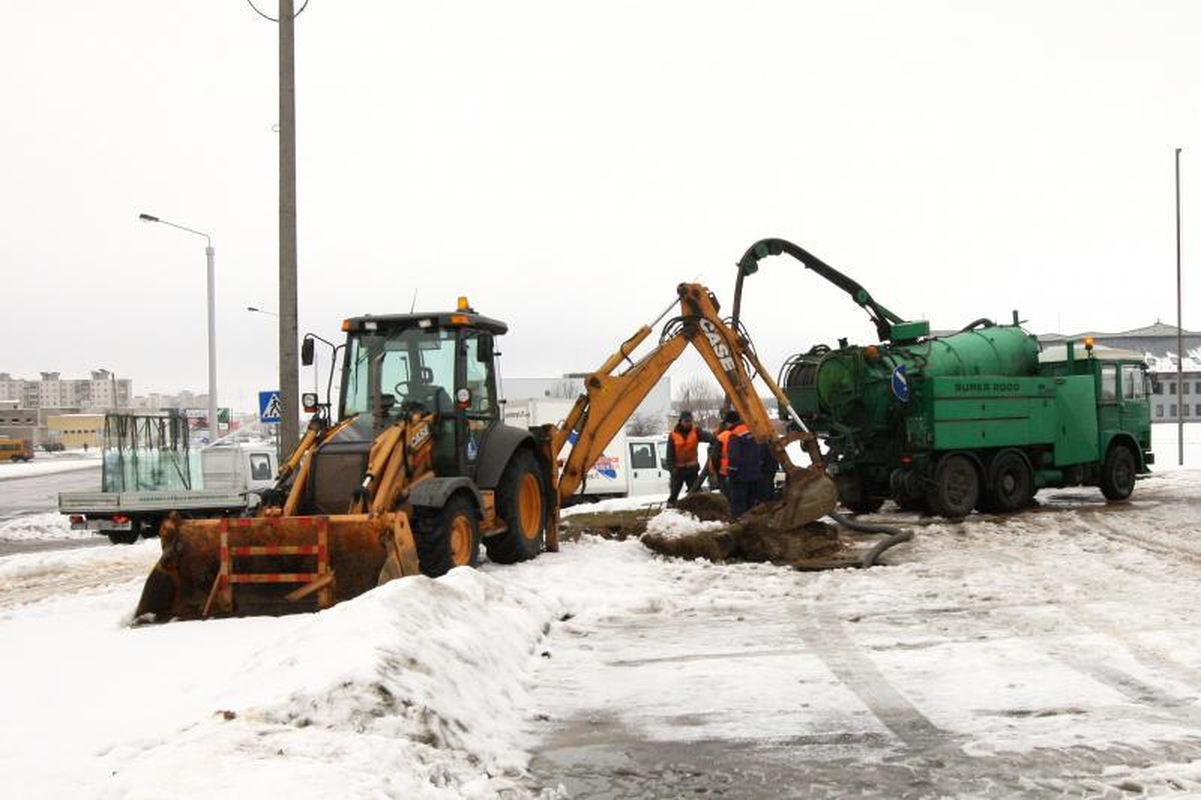 Žemaičių plente – vandentiekio avarija  