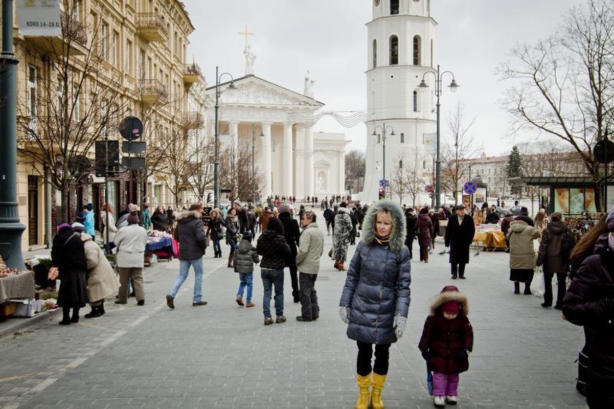 Verbų sekmadienį Vilniuje – tautodailininkai ir verbų pardavėjai