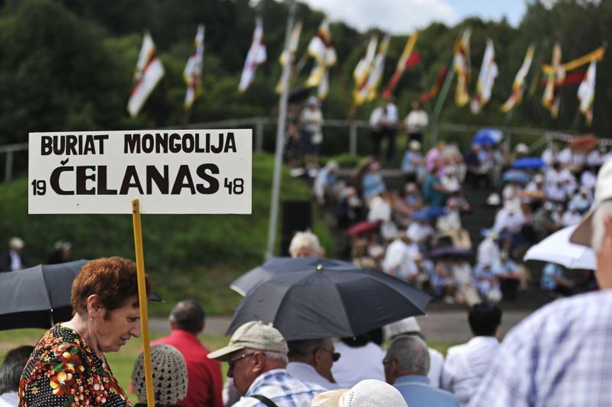 Tradicinis sąskrydis: tremtiniai susirinko ne guostis