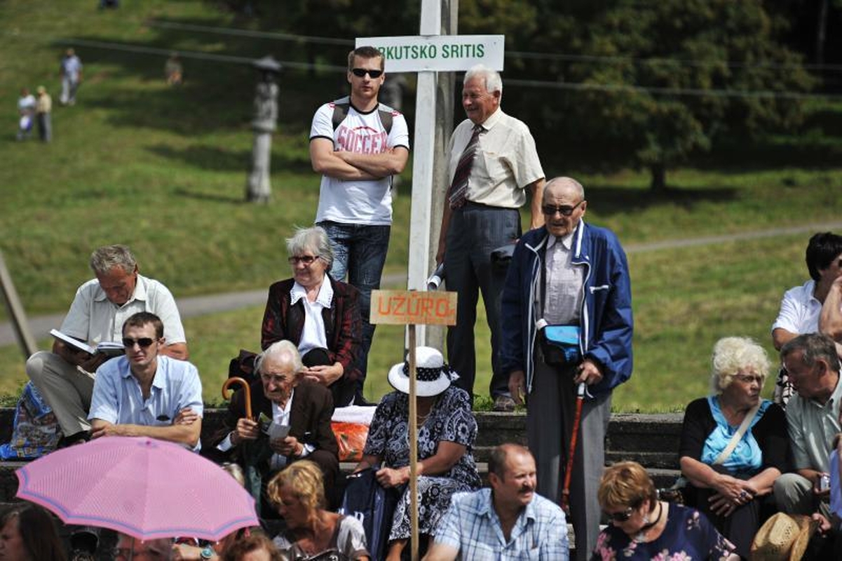 Tradicinis sąskrydis: tremtiniai susirinko ne guostis