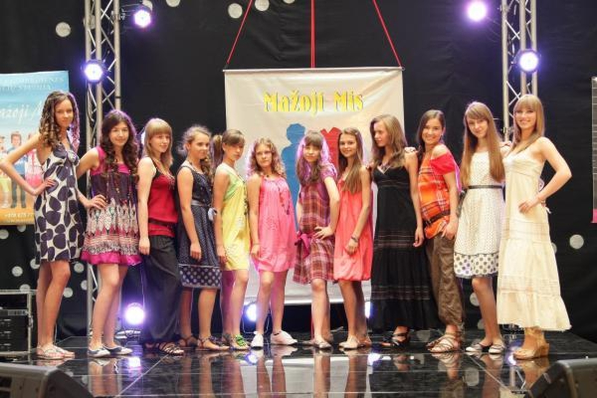 Džiugino Grožio ir mados šventė „Mažoji Mis 2009“