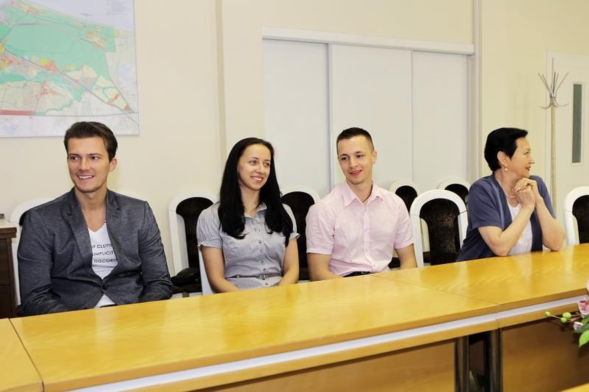 „Žuvėdrai“  – miesto vadovų padėka už auksą
