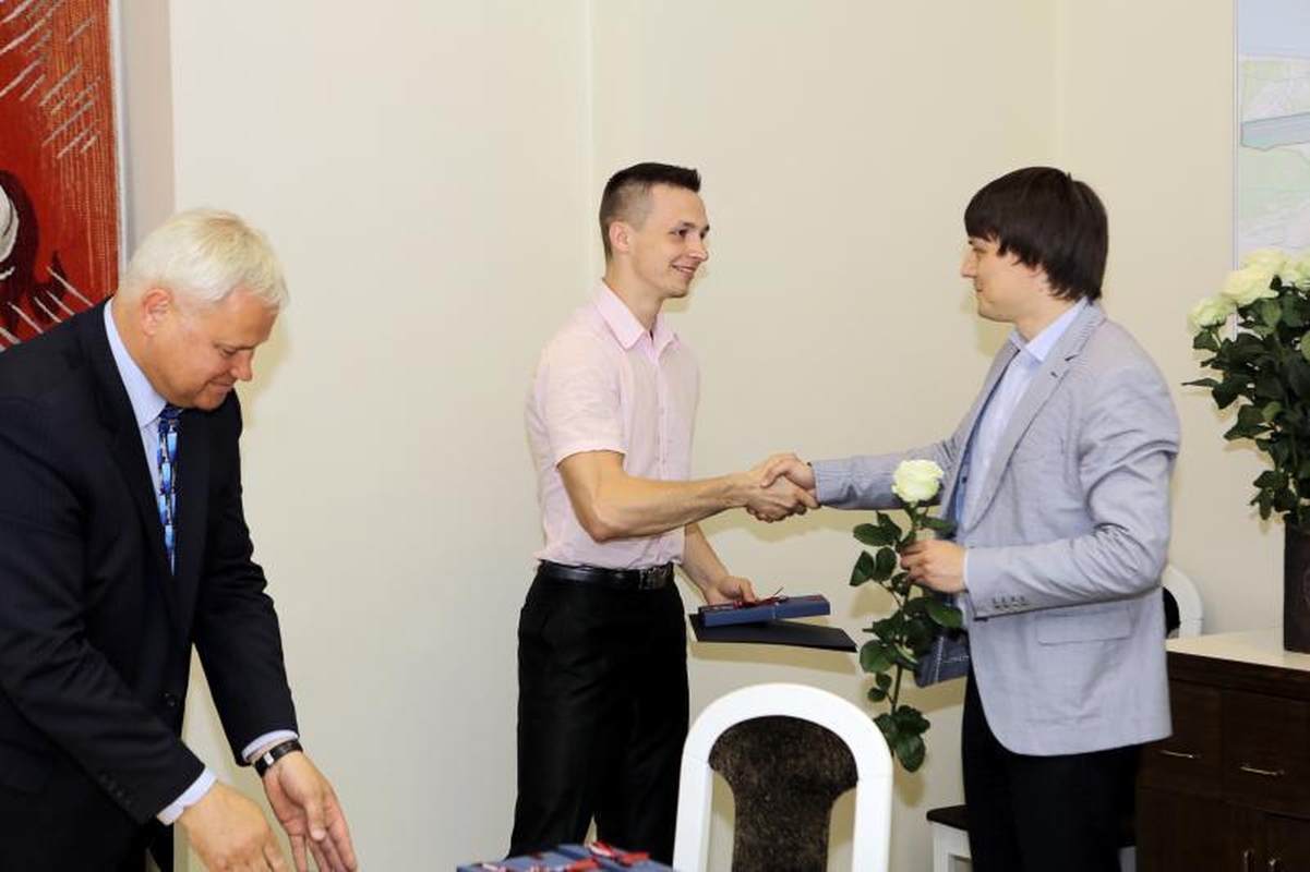 „Žuvėdrai“  – miesto vadovų padėka už auksą