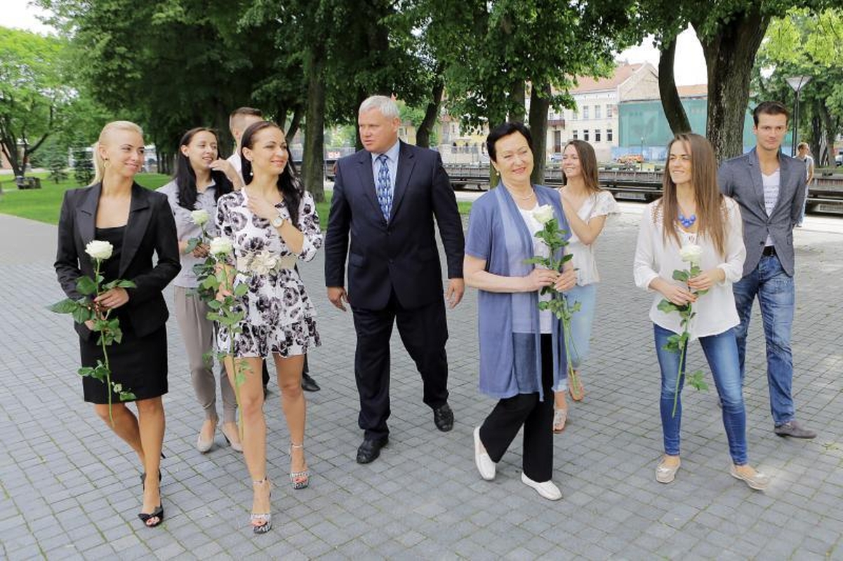 „Žuvėdrai“  – miesto vadovų padėka už auksą