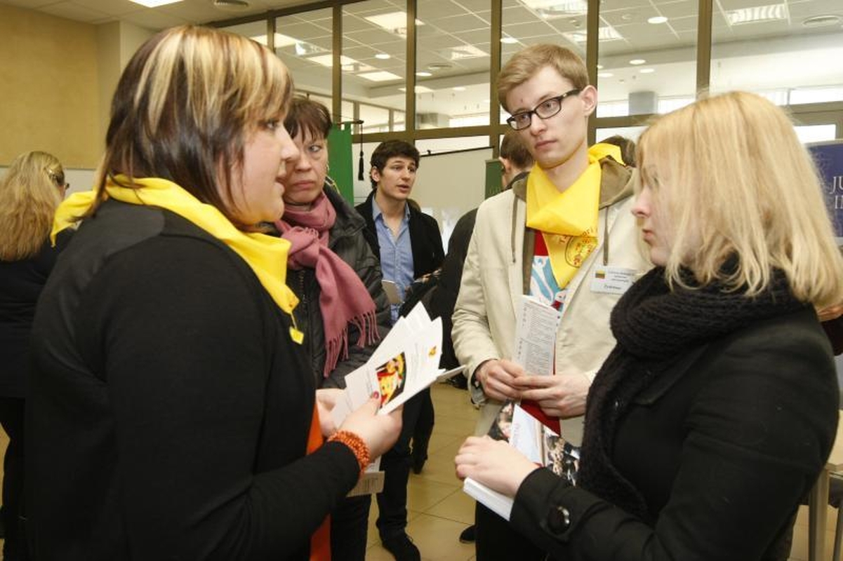 Klaipėdos universitete – būsimų studentų apgultis