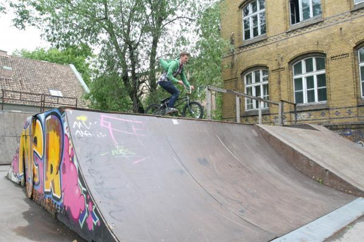 Dėl vienintelio Klaipėdoje skeitparko – paauglių skundai