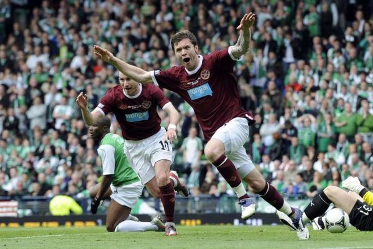 Škotijos futbolo taurė - vėl „Hearts" futbolininkų rankose 