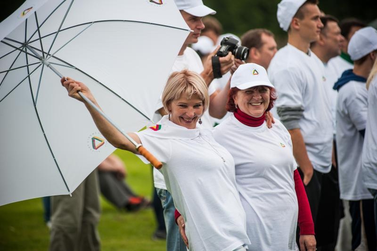 Lietuvos žmonių partija surengė pirmąjį sąskrydį 