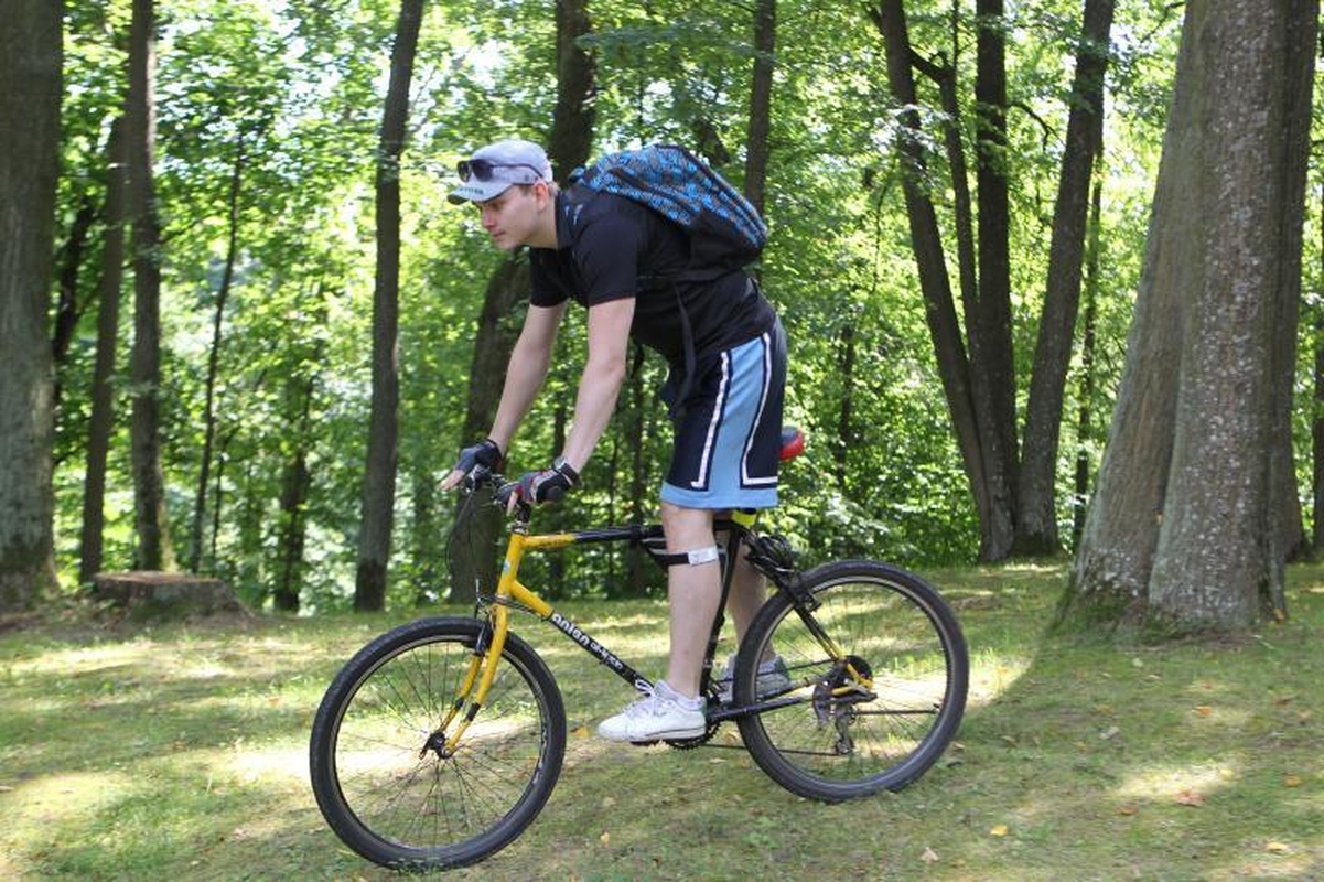 Dviračių entuziastai     tyrinėjo Vilnių