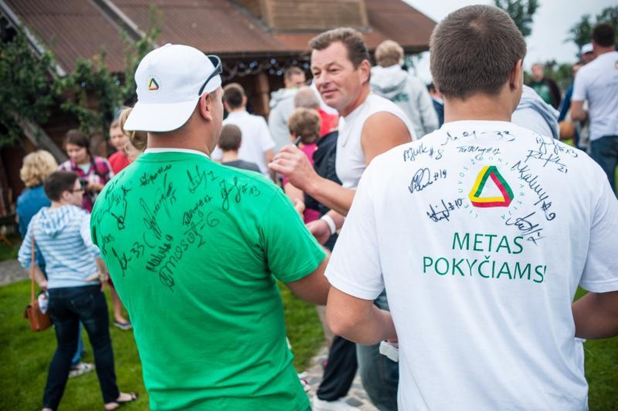 Lietuvos žmonių partija surengė pirmąjį sąskrydį 