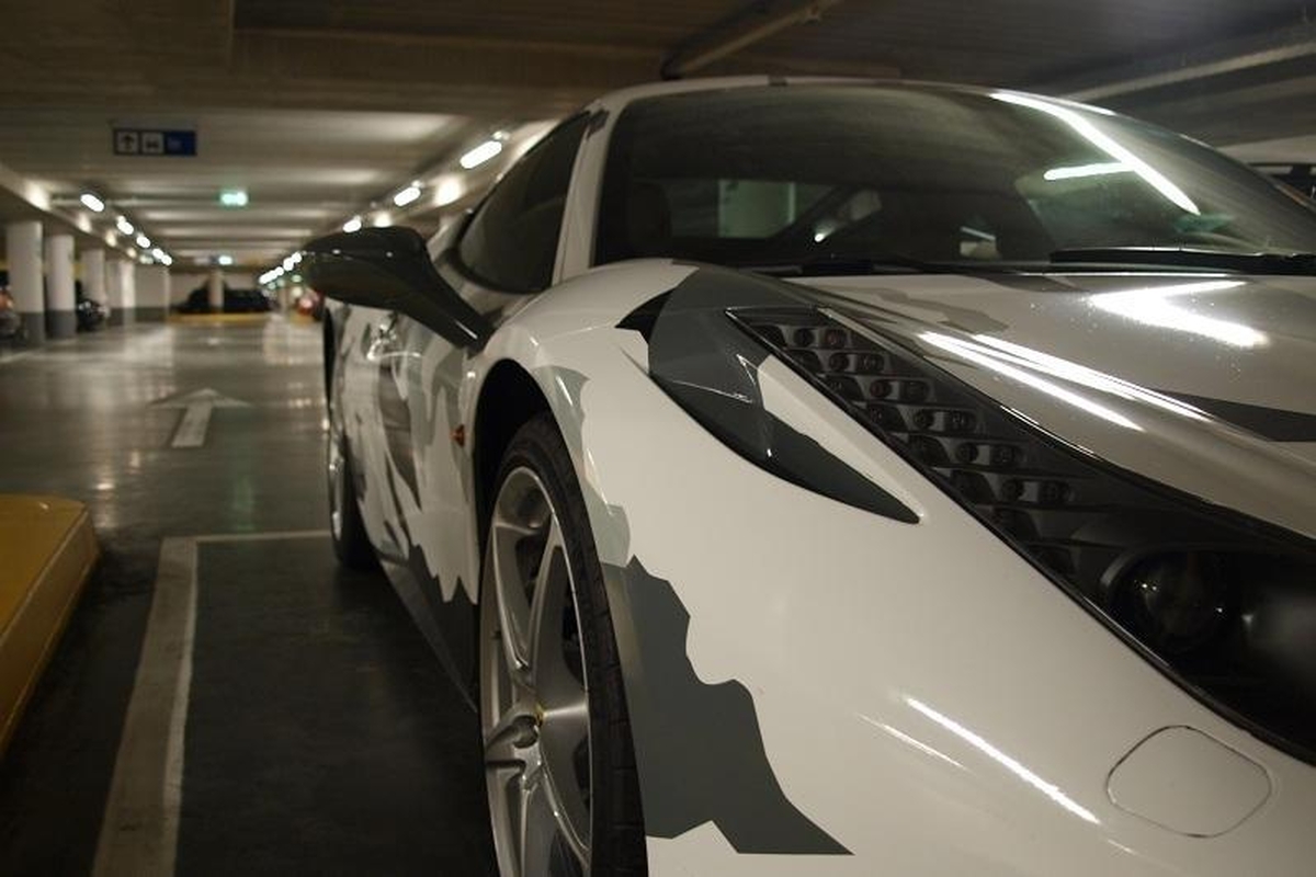 Tik originaliai perdažęs savo „Ferrarį“ galėsi juo girtis