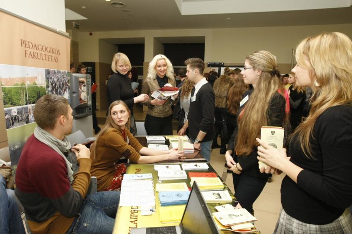 Klaipėdos universitete – atvirų durų diena moksleiviams