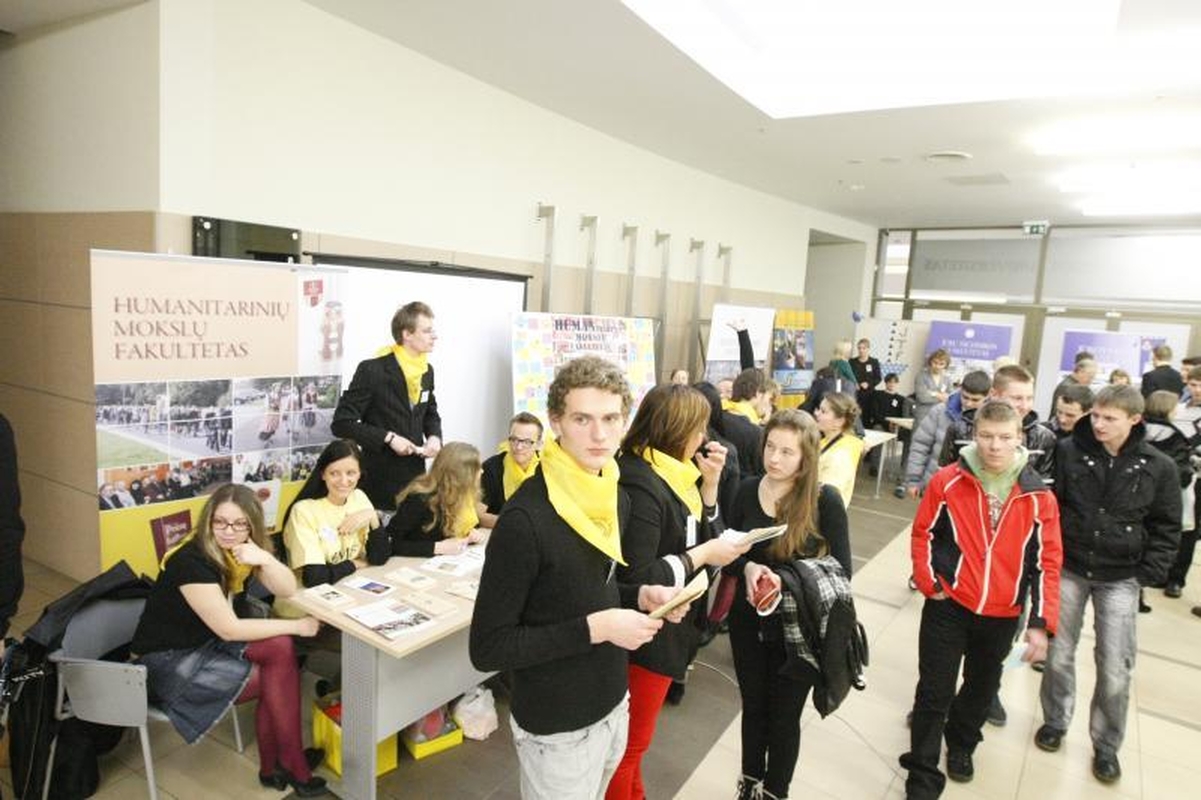Klaipėdos universitete – atvirų durų diena moksleiviams