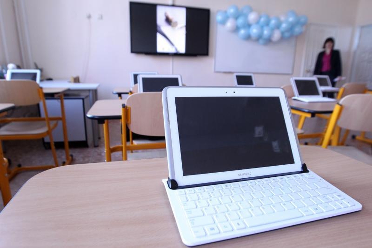 Moksleiviai skubės į pirmą išmaniąją klasę