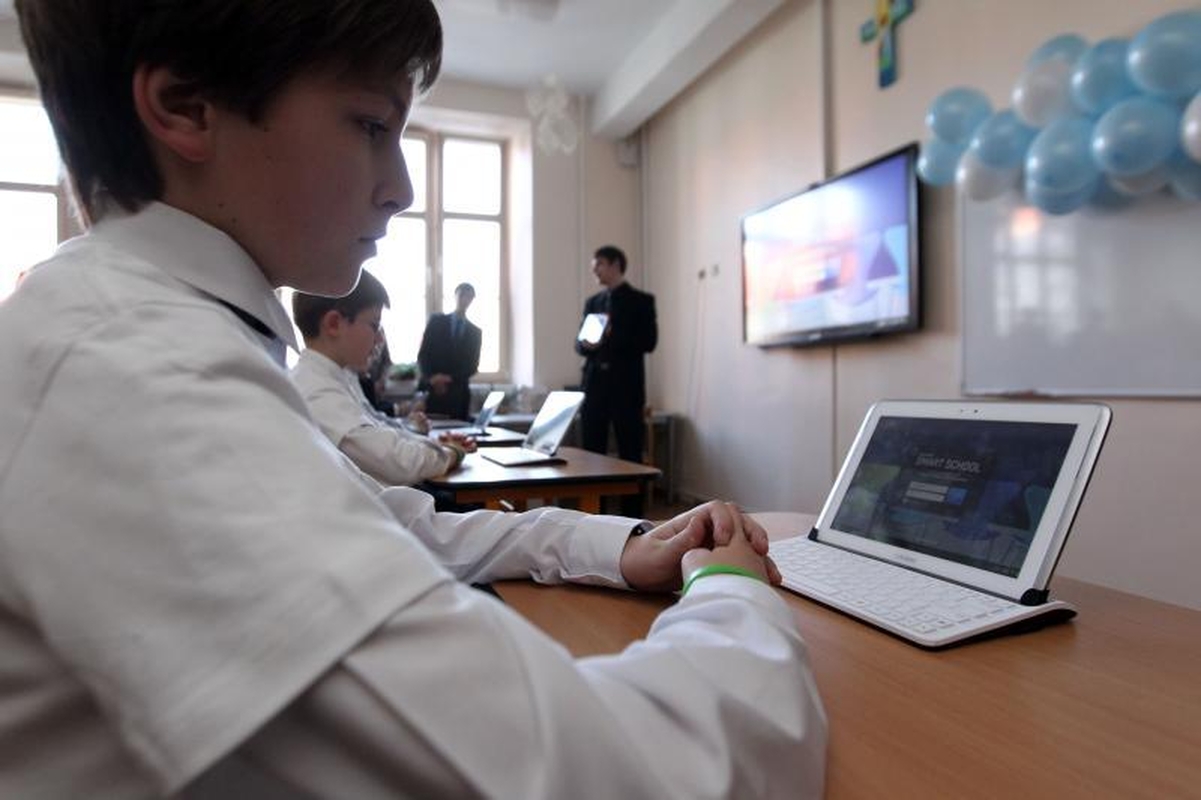 Moksleiviai skubės į pirmą išmaniąją klasę