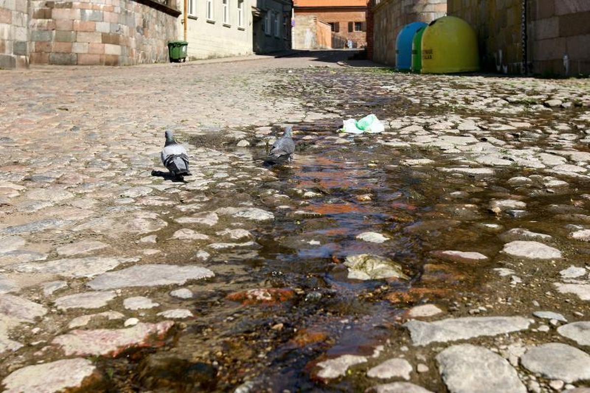 Prie Vytauto bažnyčios – dvokiantis upelis