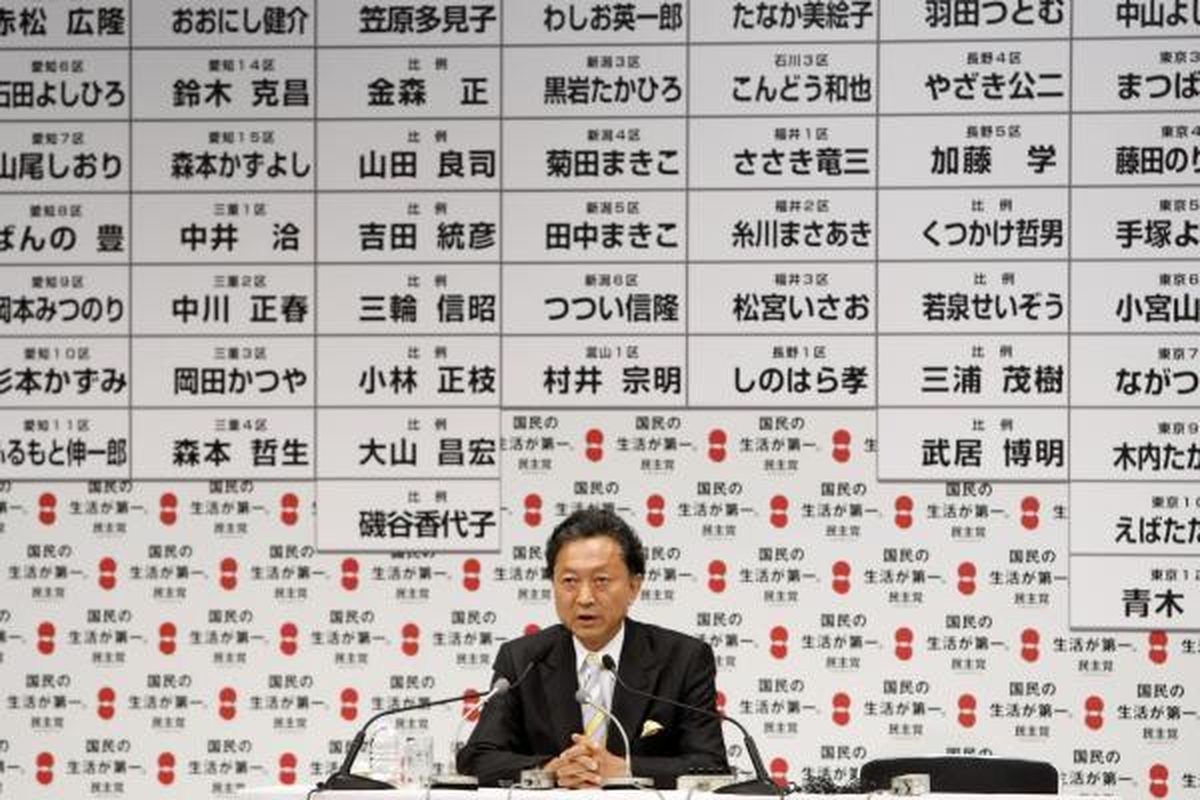 Rinkimus laimėjęs Japonijos opozicijos lyderis Y.Hatoyama nori išspręsti Kurilų problemą 