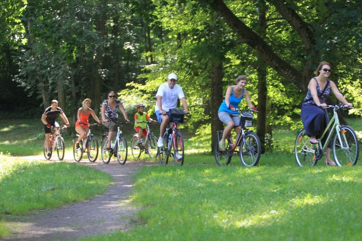Dviračių entuziastai     tyrinėjo Vilnių