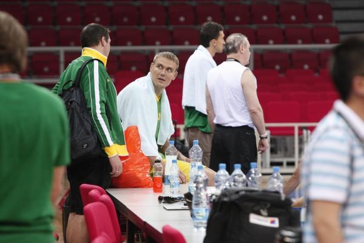 R.Javtokas nesportuoja, S.Jasaitis neištvėrė visos treniruotės